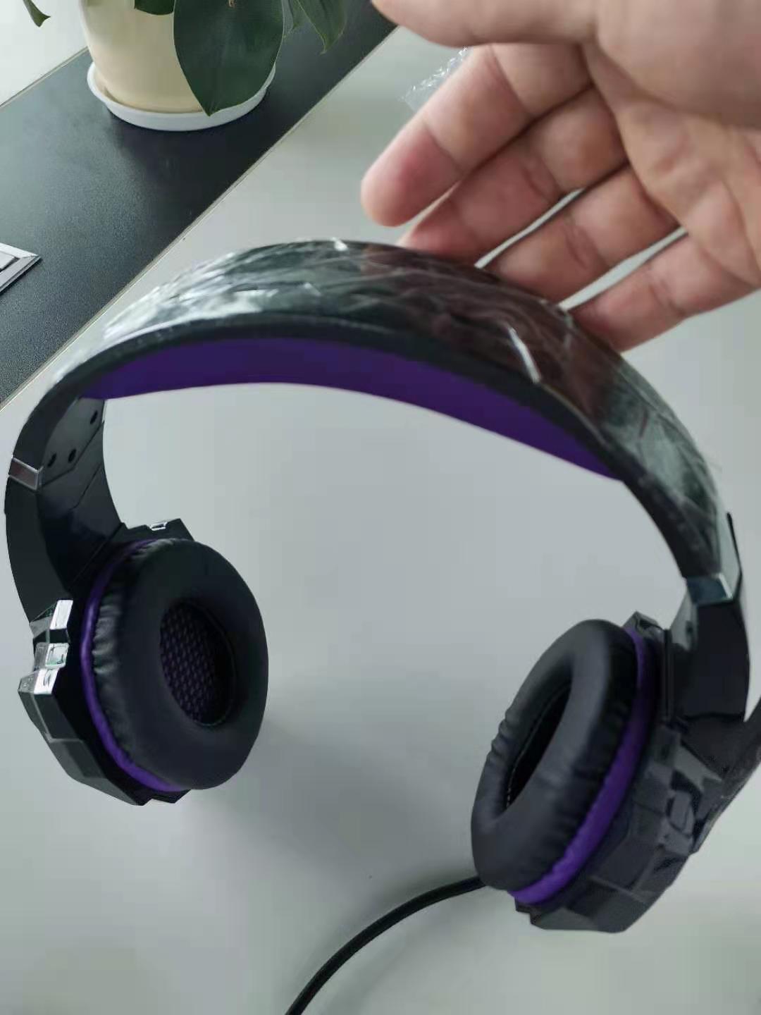 Casque de jeu USB filaire avec micro, câble tressé de 3 m, haut-parleurs de 50 mm