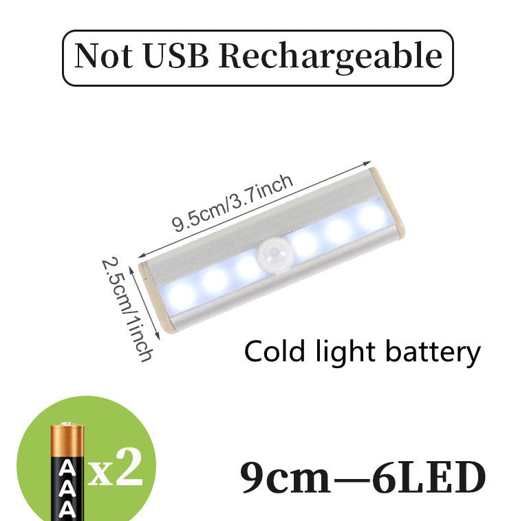 LED Sensor Light Bar with USB Charging and Motion Detection