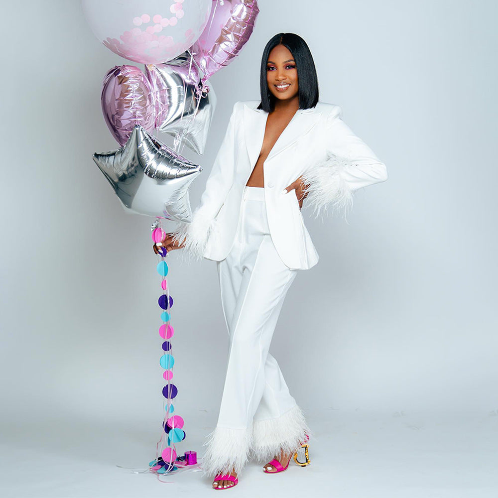 Tailleur pour femmes européen et américain - Mode féminine