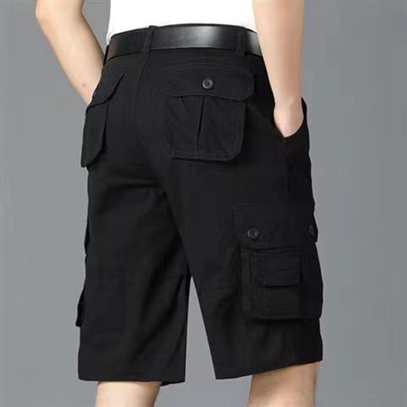 Men's Cotton Workwear Shorts Casual Sports Pants