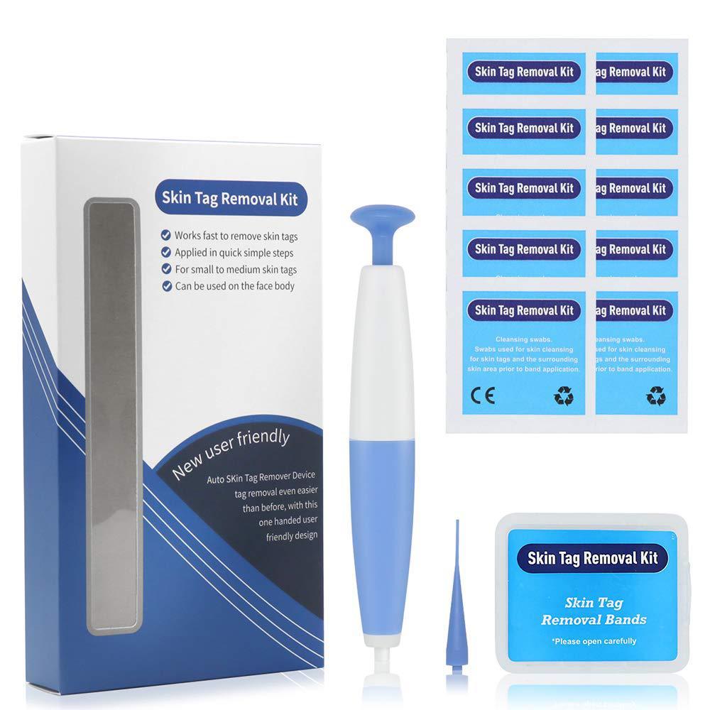Skin Tag Removal Kit with Micro Bands – Safe, Painless Mole & Wart Remover for Home Use
