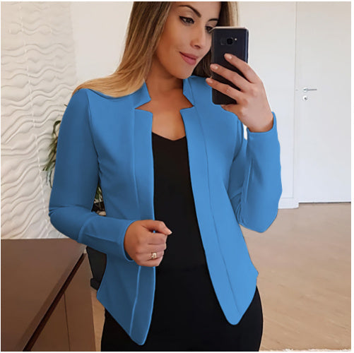 توب بدلة كاجوال احترافي صغير من مزيج القطن