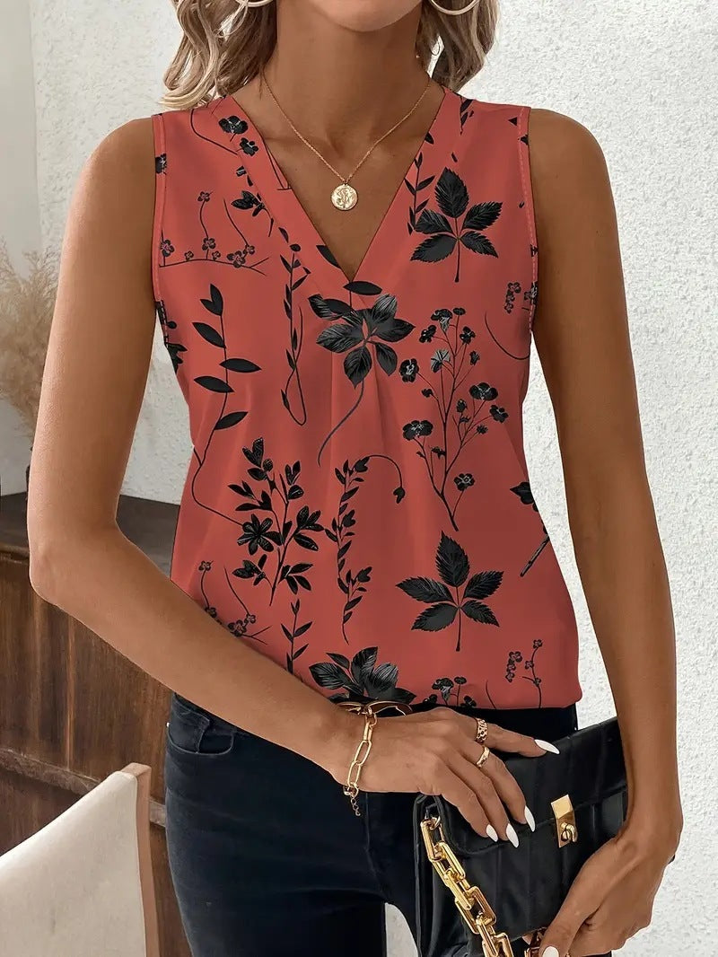 Loose V-neck Pullover Urban Casual Sleeve Vest