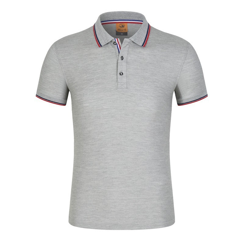 Summer Lapel Short-Sleeve Polo T-Shirt in Multiple Colors