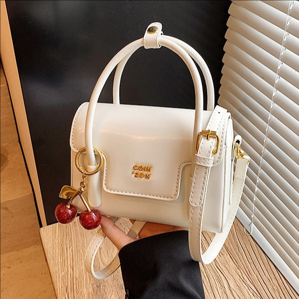 Women's Simple Commuter PU Shoulder Sling Handbag