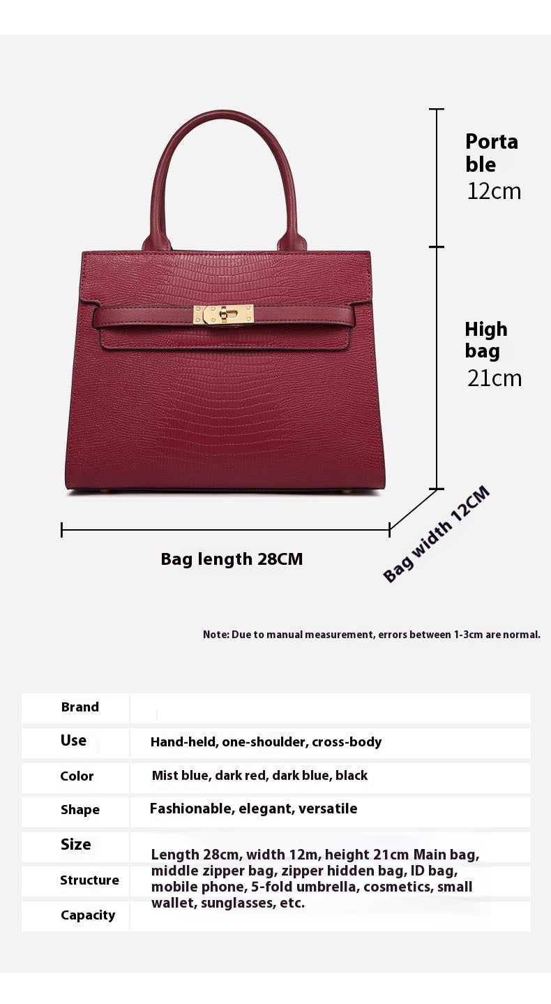 Large Capacity Summer Shoulder Bag for Women 28x21x12