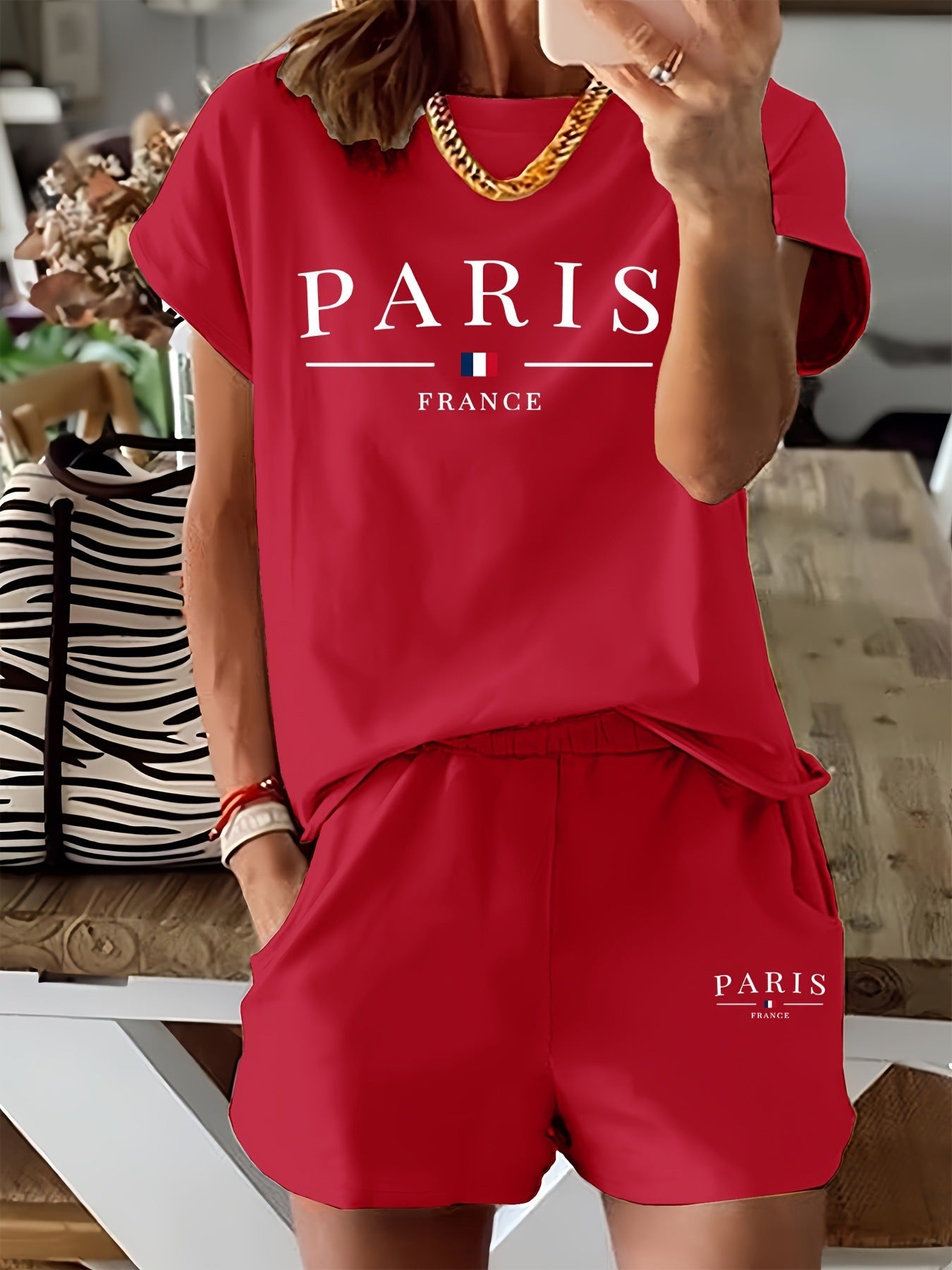 Fashion Comfort Printing Slimming Shorts Summer Casual