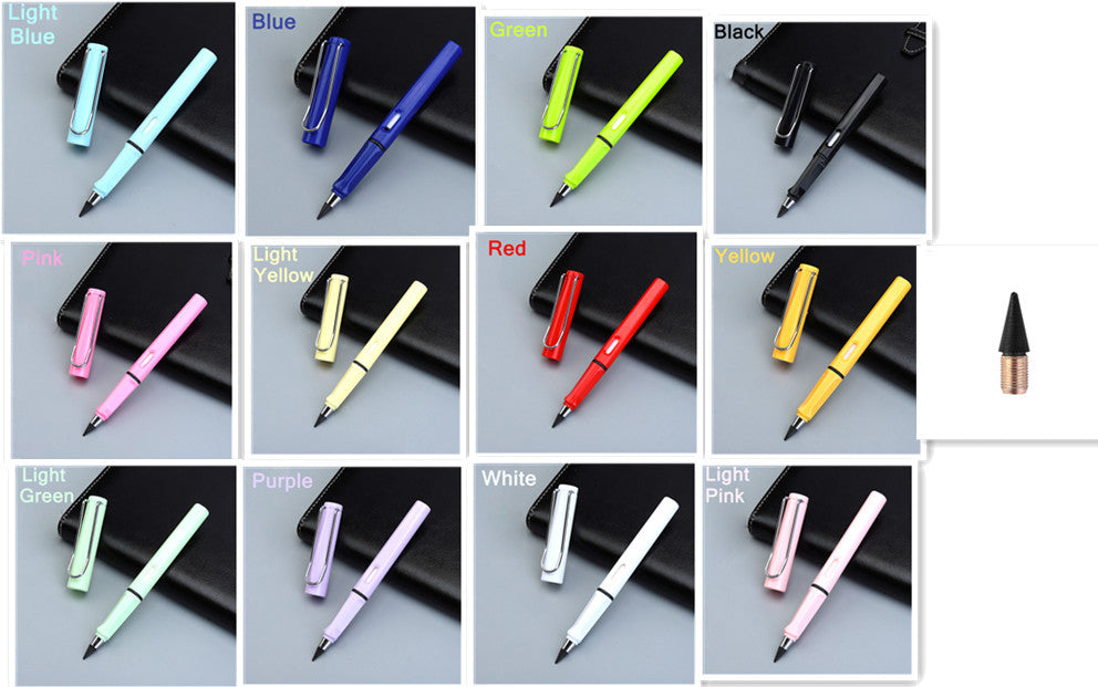 Crayon sans encre Black Technology 14 cm, mine HB, pas besoin de tailler, pour étudiants