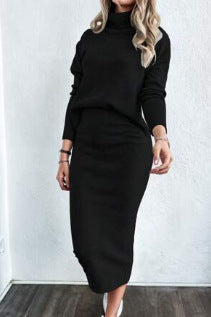 Ensemble deux pièces décontracté pour femme, col en V, patchwork, couleur unie