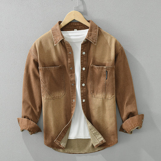 Men's Fashion All-matching Loose Casual Shirt