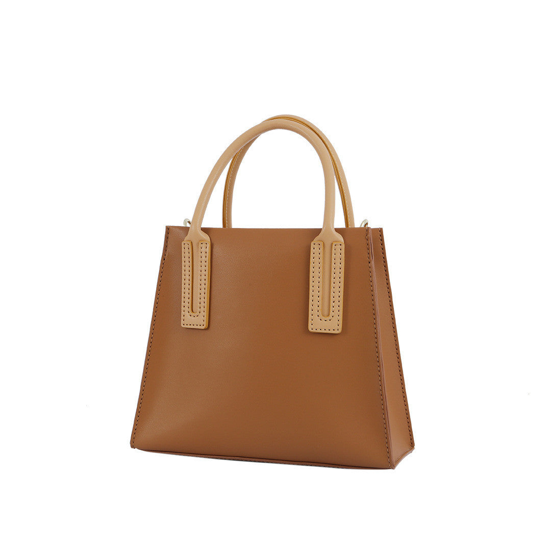 Leather Handbag Women's Large Capacity Diy Handmade Bag