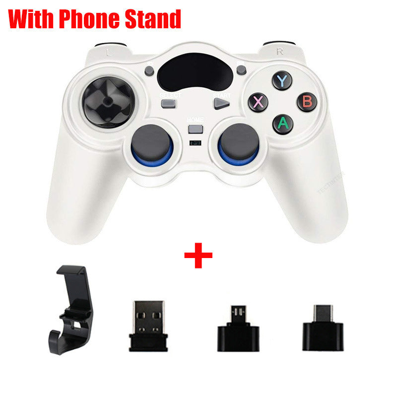 ذراع تحكم ألعاب لاسلكي 2.4G يعمل بنظام أندرويد PC360 لجهاز PS3 وتلفزيون الكمبيوتر