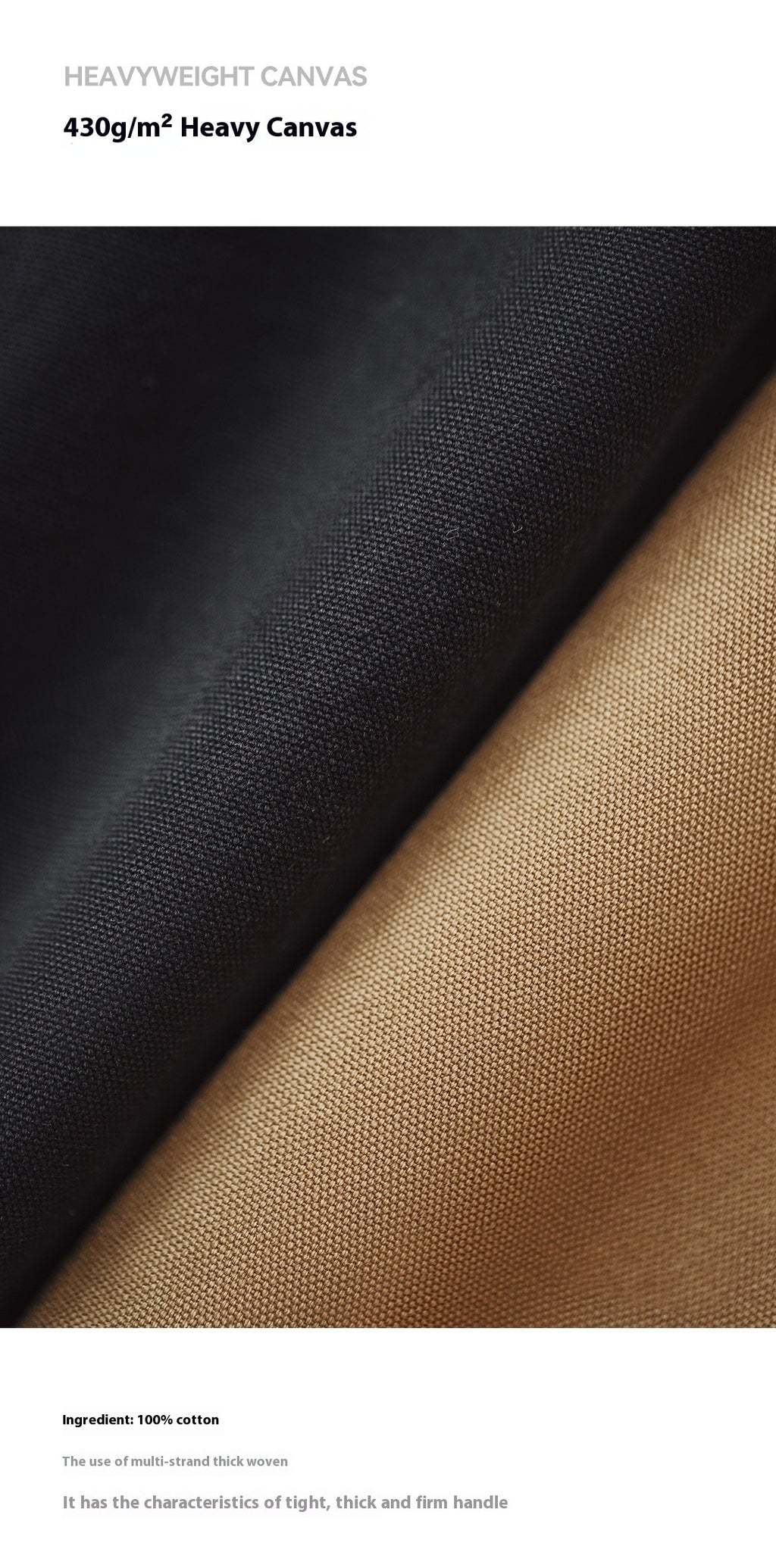 Manteau d'automne pour homme en toile de coton noire à col rabattu