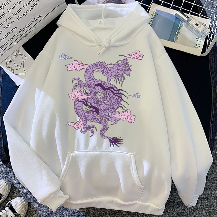 Pulls à capuche Dragon Chinois pour hommes