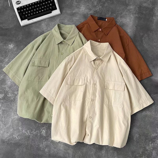 Men's Summer Workwear Tops Shirt