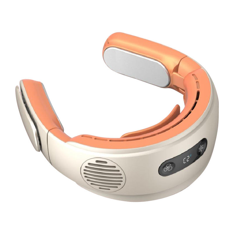 Multi-Speed Adjustable Hanging Neck Fan with Cold Compress for Summer