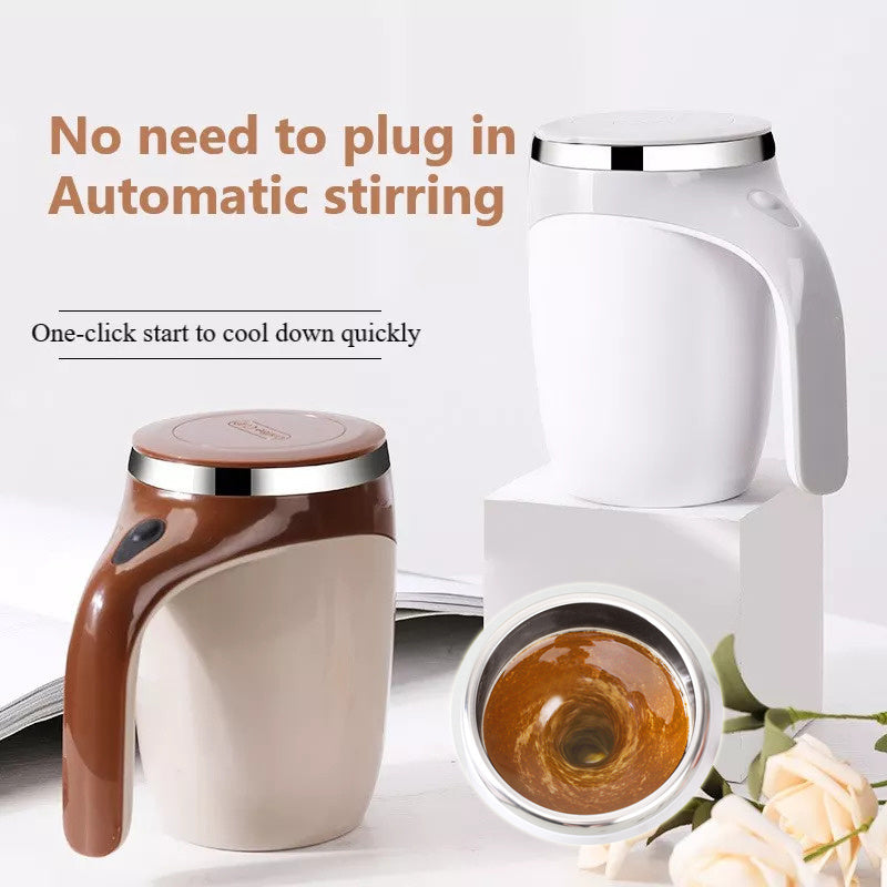 Rechargeable Automatic Magnetic Stirring Coffee & Milkshake Cup
