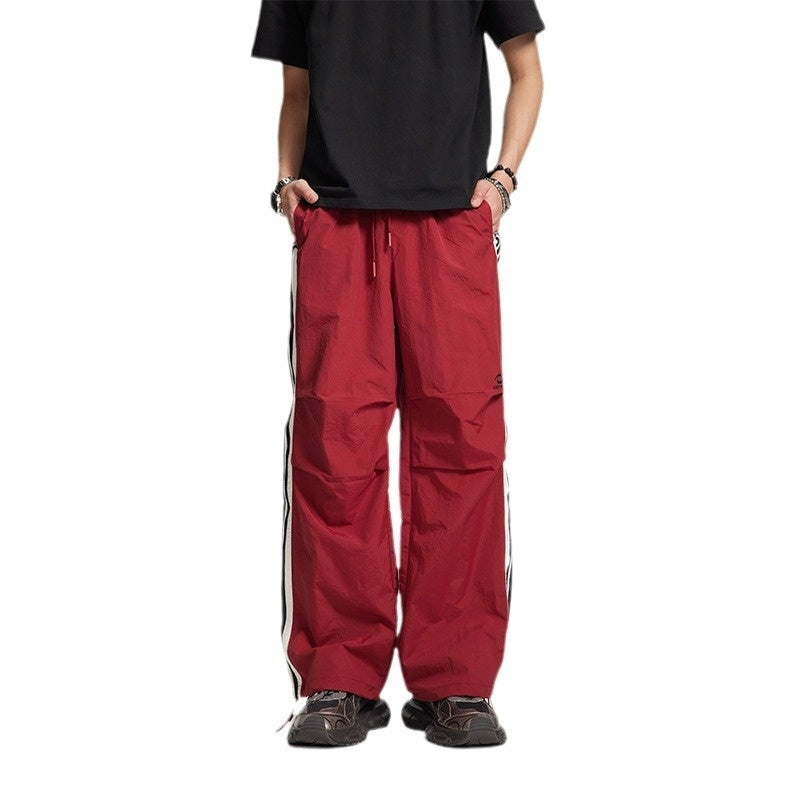 High Waist Slimming Wide-Leg Sports Pants