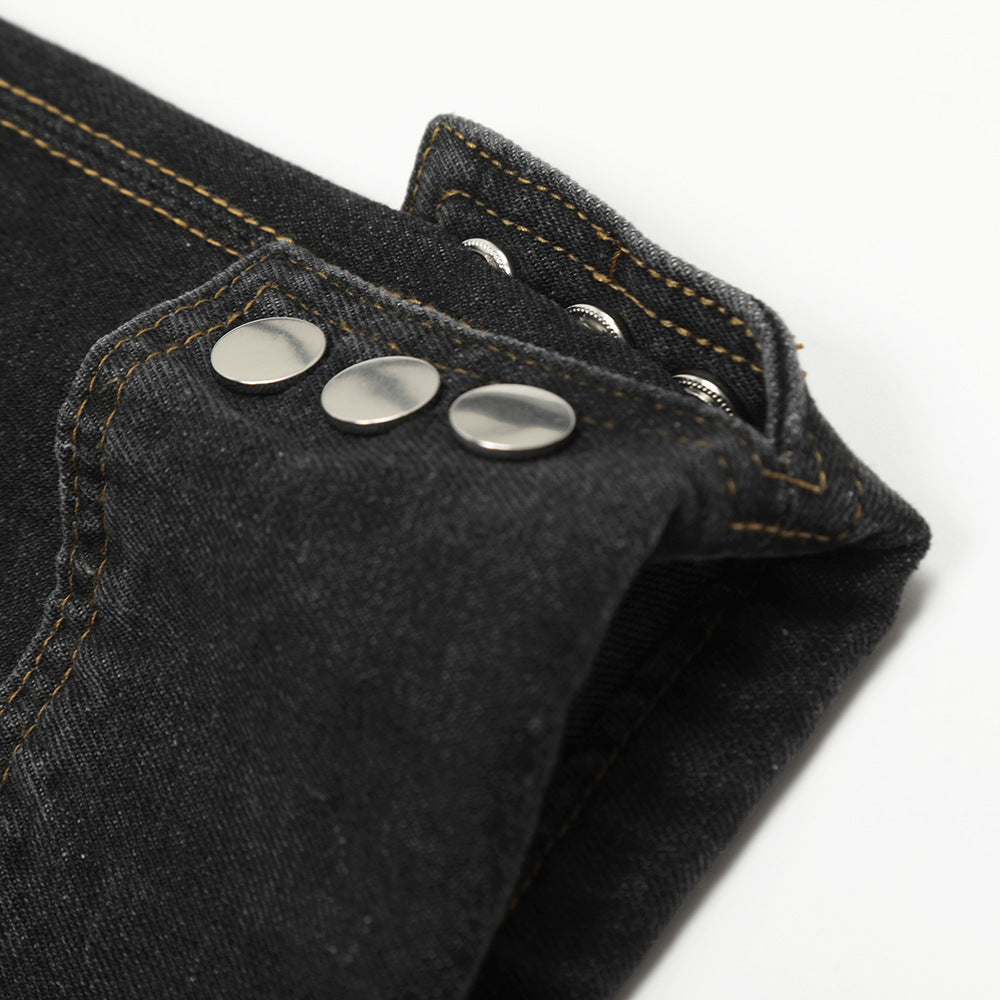 Loose Wide Leg Denim Jeans for Men