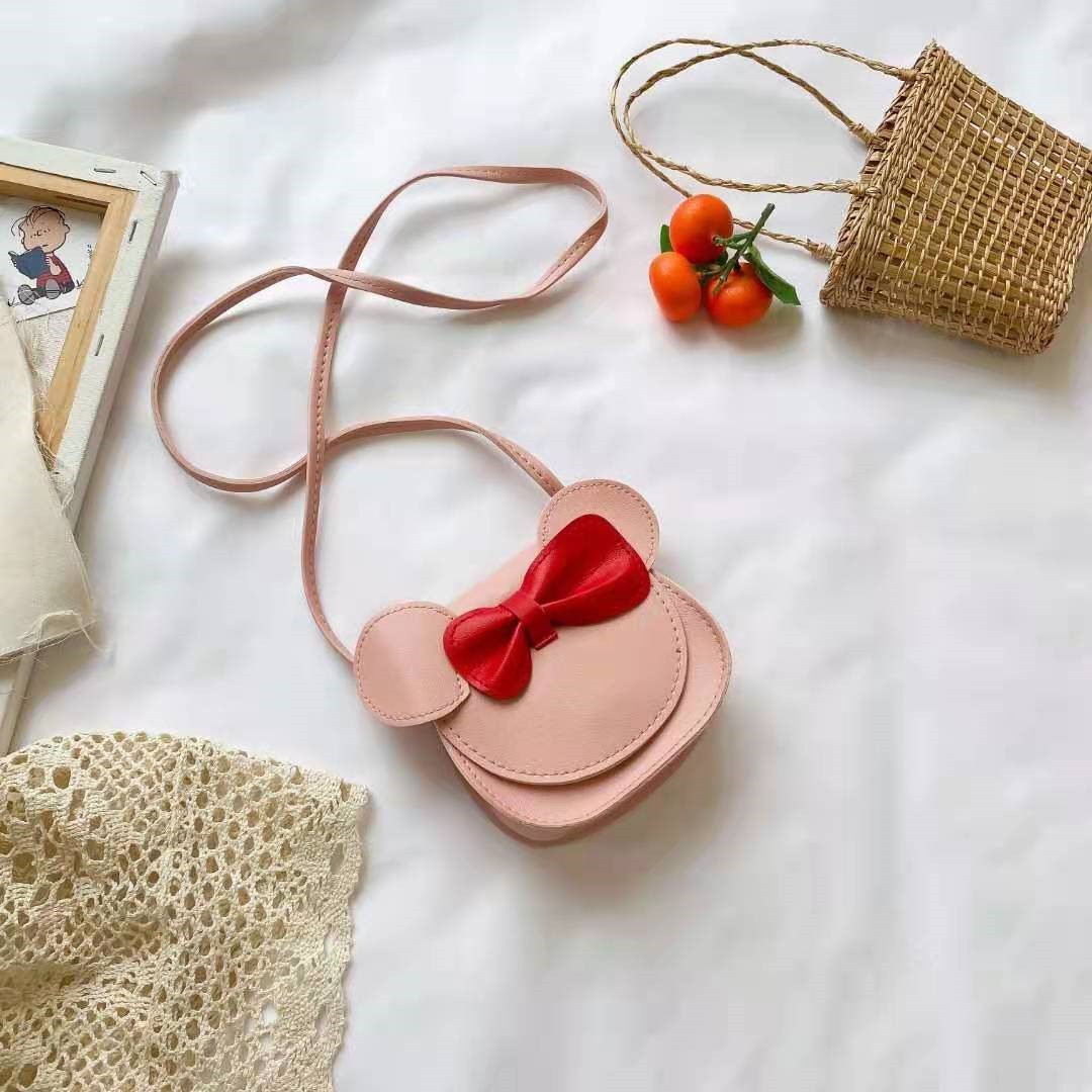 Girls' Trendy PU Crossbody Bag 21cm