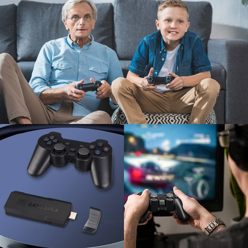 4K HD Wireless Home TV Game Console with HDMI & Controller