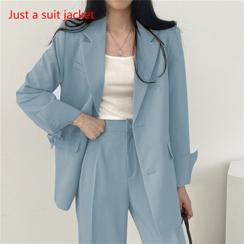 Pink Suit Jacket Spring Autumn Women's Design Sense Niche