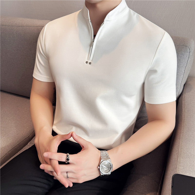 Young Casual Slim Fit Cotton Blend Men's T-Shirt
