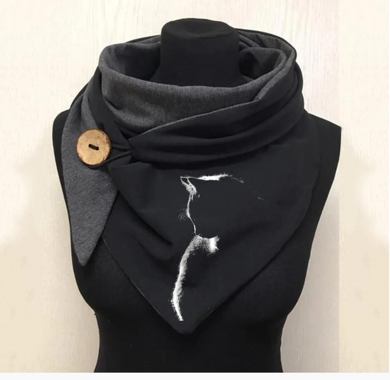 Malaysian Warm Button Turban Scarf