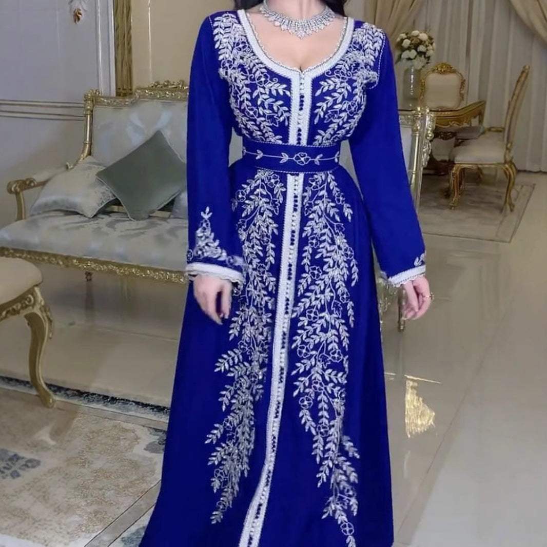 أزياء الخليج العربي الجديدة لربيع وصيف فساتين نسائية جديدة