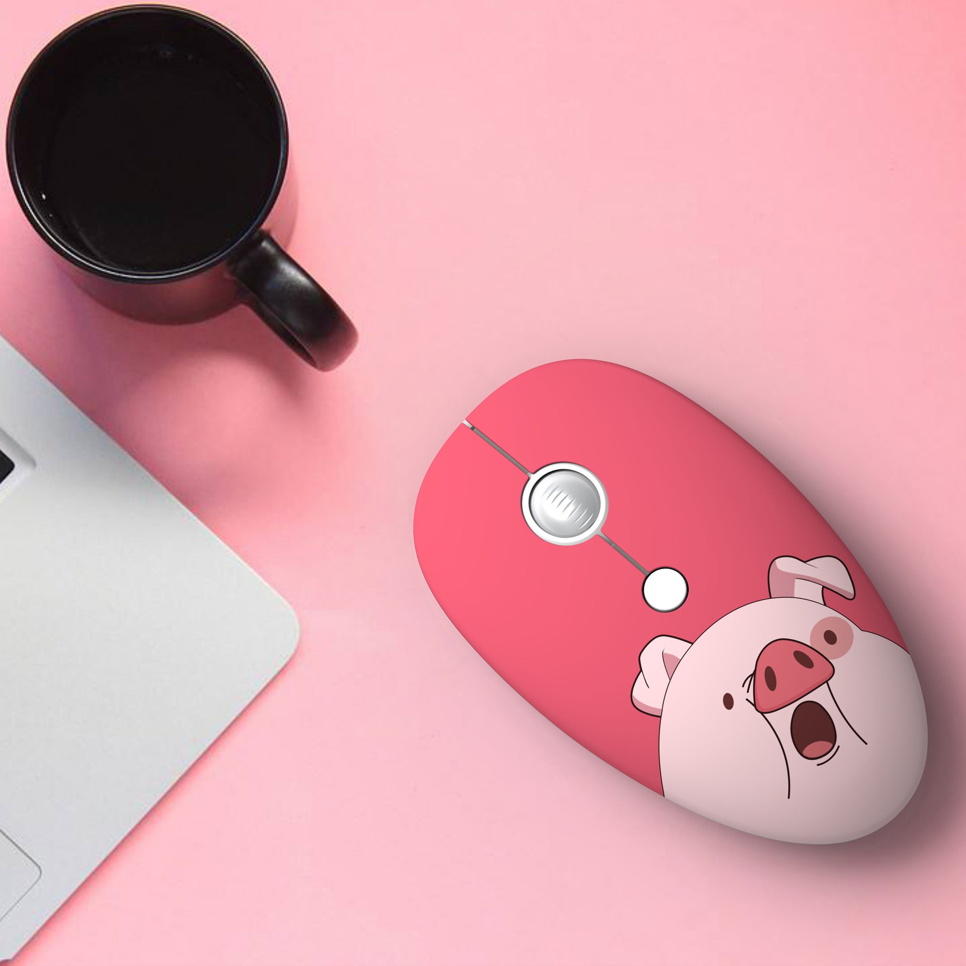 Wireless Cute Cartoon Animal Mini Mouse USB