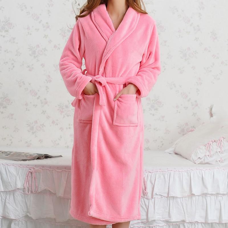 Pyjamas en polaire corail, pyjamas femme, peignoirs homme à manches longues en flanelle épaisse, vêtements d'intérieur