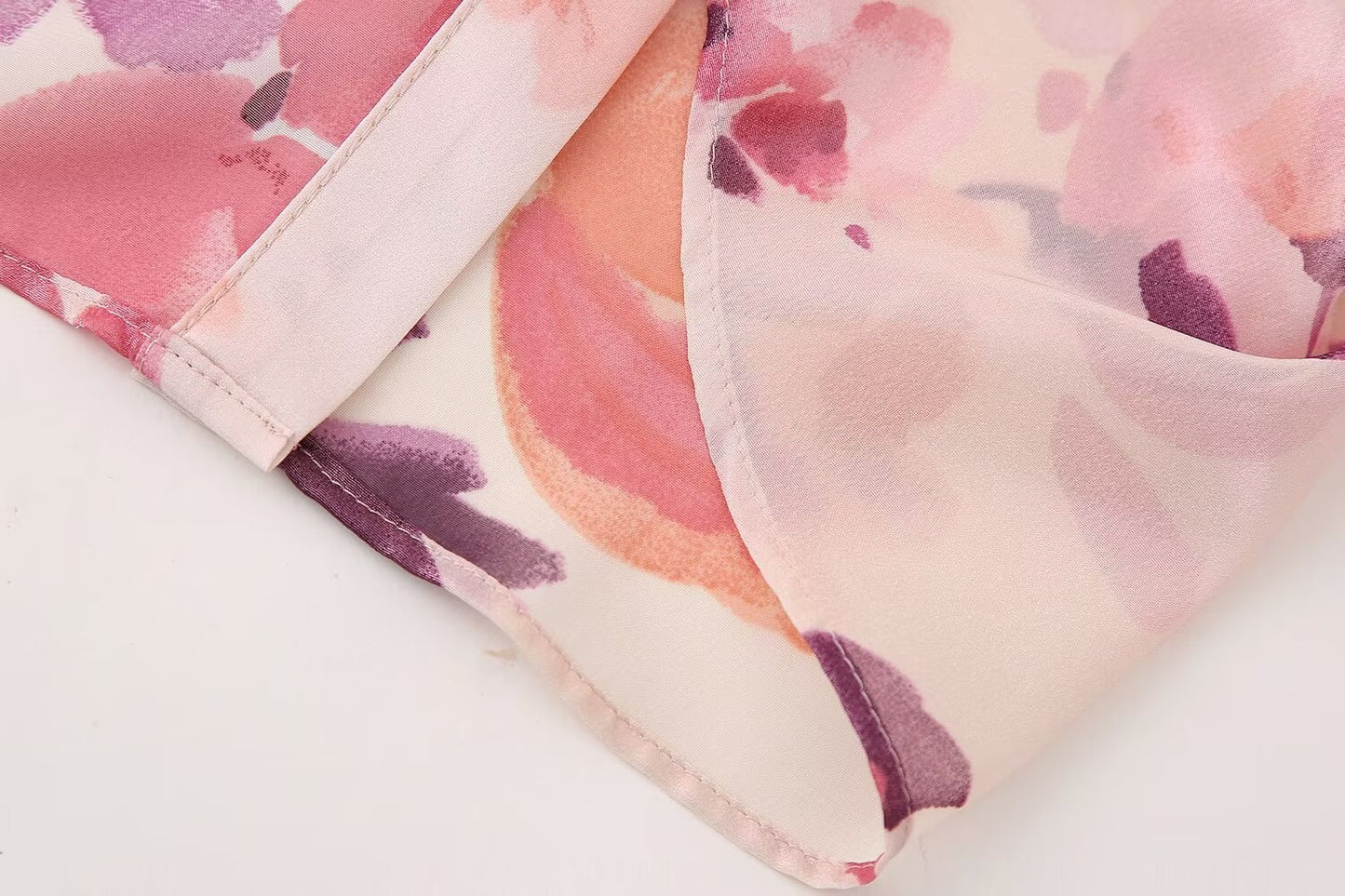 Fashion Casual Two-piece Suit Printed Long Sleeve Shirt High Waist Skirt Suit