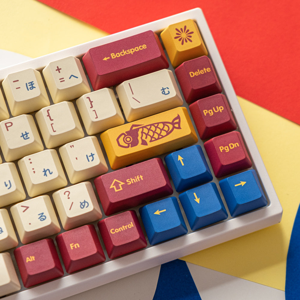 Mechanical Keyboard 144 Keys Dye Sublimation PBT Keycaps