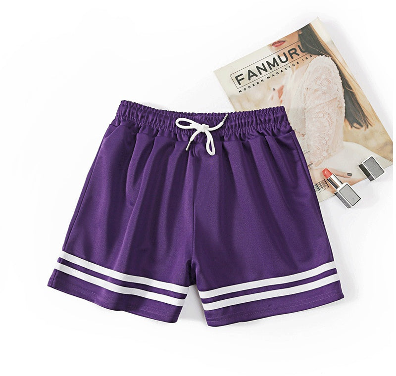 Men's And Women's Fashion Loose High Waist Casual Shorts