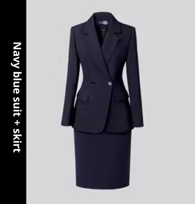 Capable Stylish Polyester Suit Jacket in Black, Gray & Navy Blue