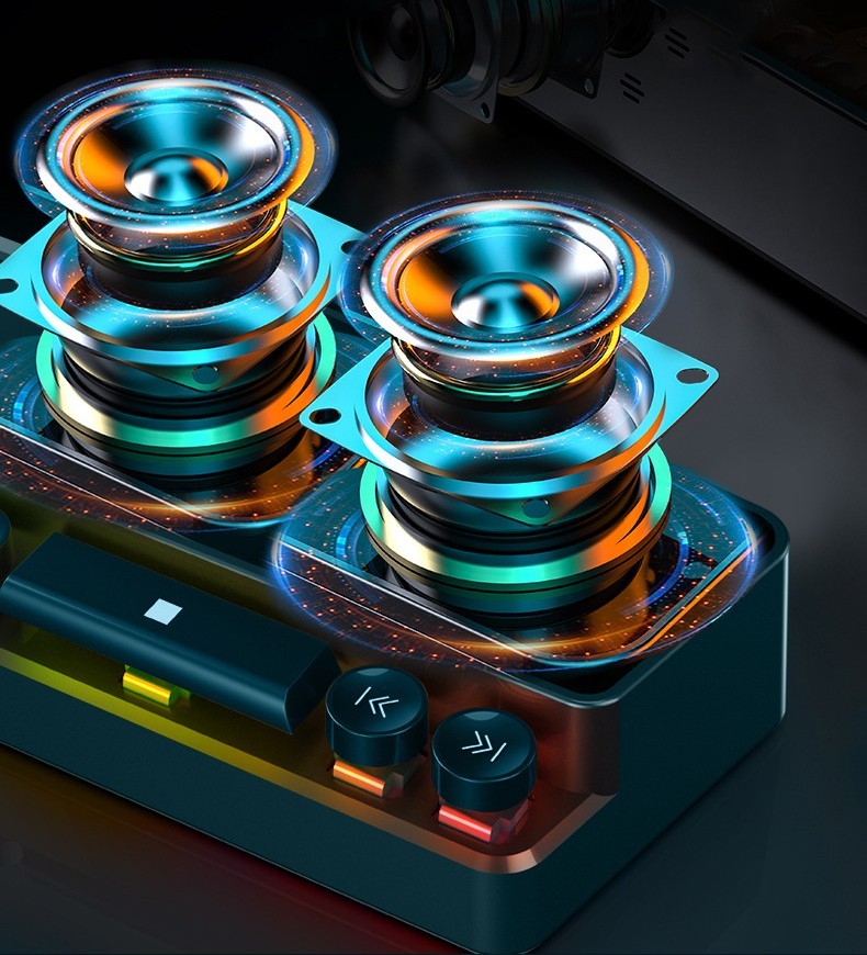 Bluetooth Desktop Speaker 10W Stereo for Esports Gaming Computer