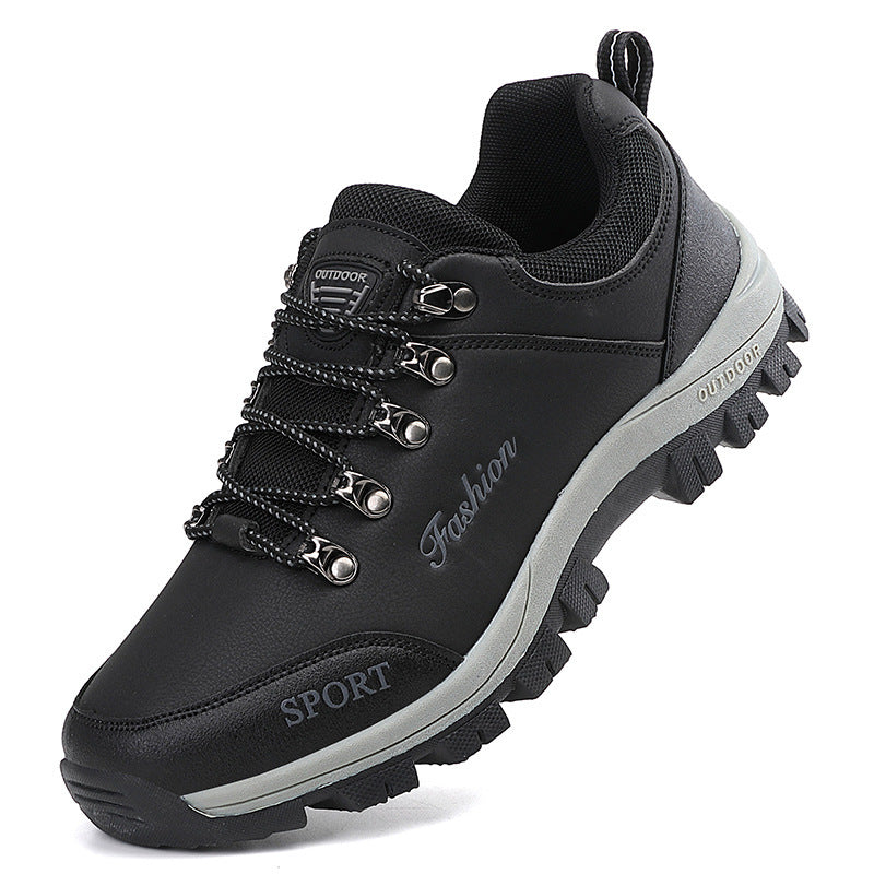 Chaussures décontractées d'extérieur antidérapantes à talon bas et coupe basse