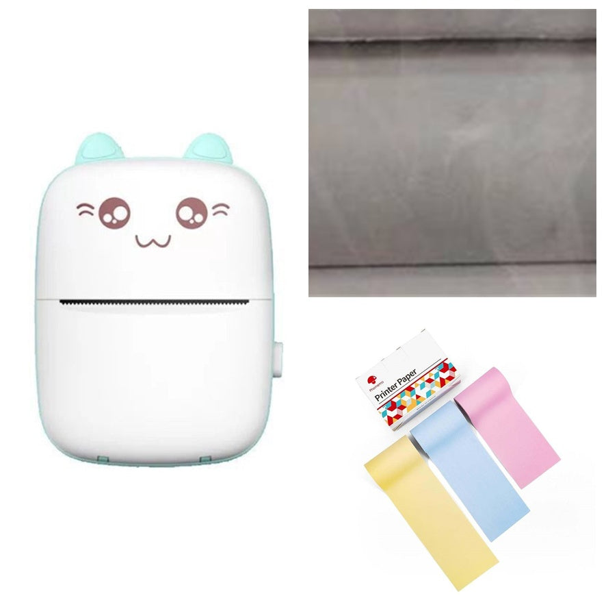Mini Portable Pocket Printer USB Thermal Paper Student Wrong Question Machine