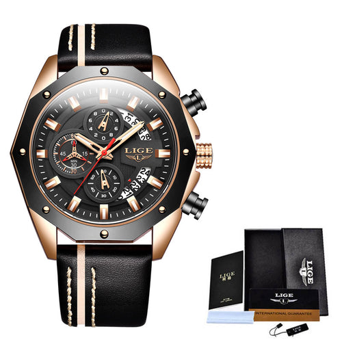 Luxury Mens Silicone Sport Watch Quartz Waterproof Chronograph Date 46mm Dial
