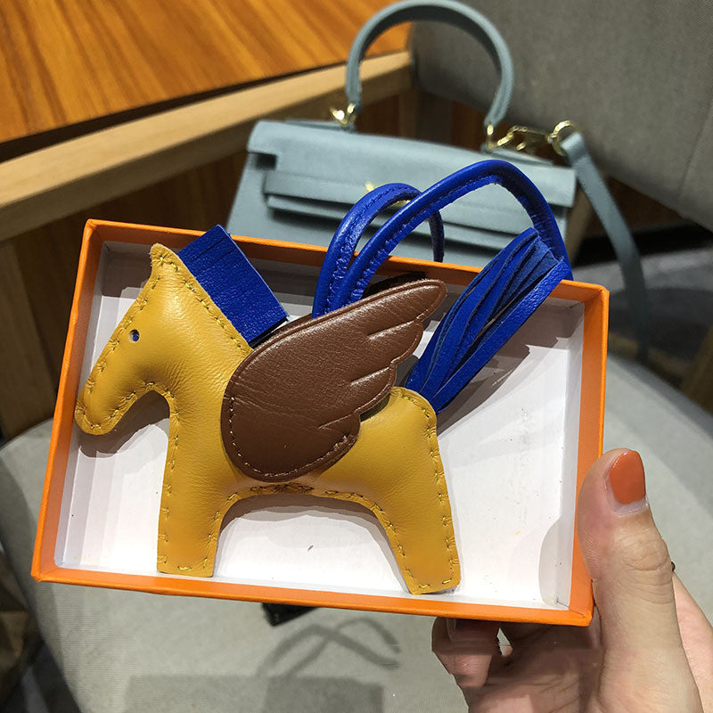 New Sheepskin Bag Pendant Key Chain