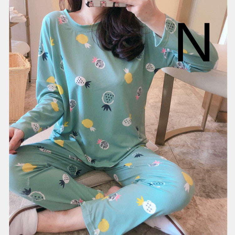 Pajamas Women's Headgear Loose Suit Girls Home Service