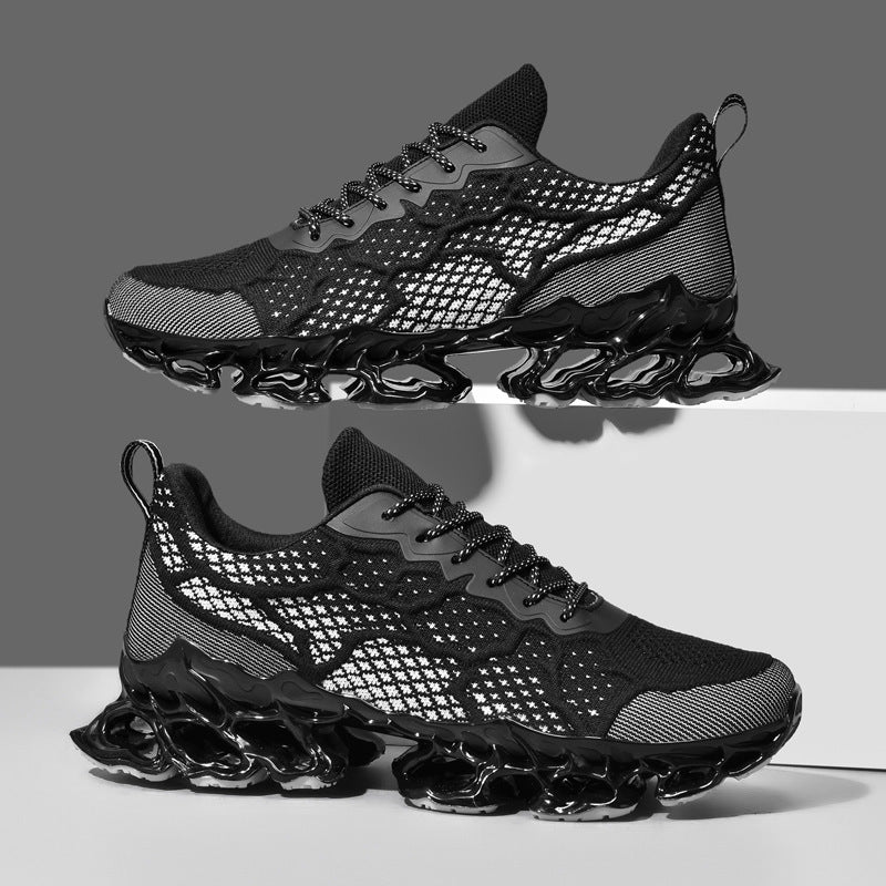 Baskets décontractées en maille respirante pour hommes Chaussures d'été