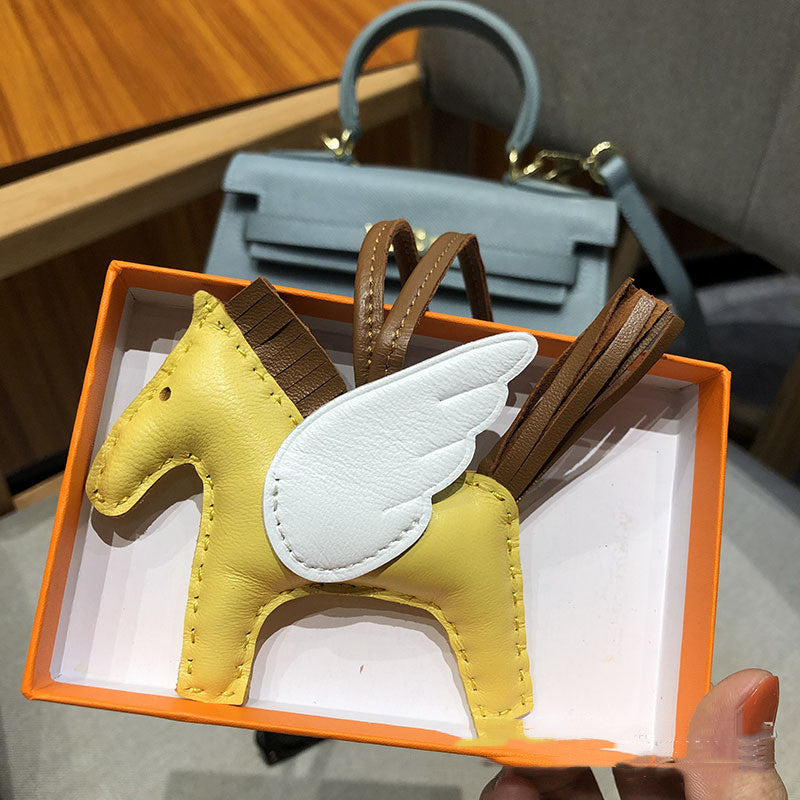 New Sheepskin Bag Pendant Key Chain