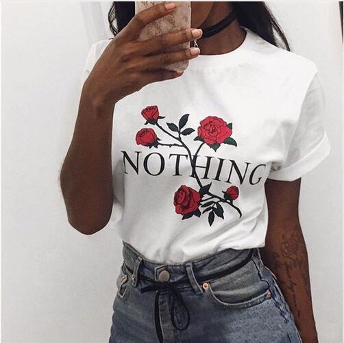 Women’s Summer Casual Cotton Loose Short Sleeve Blouse Top