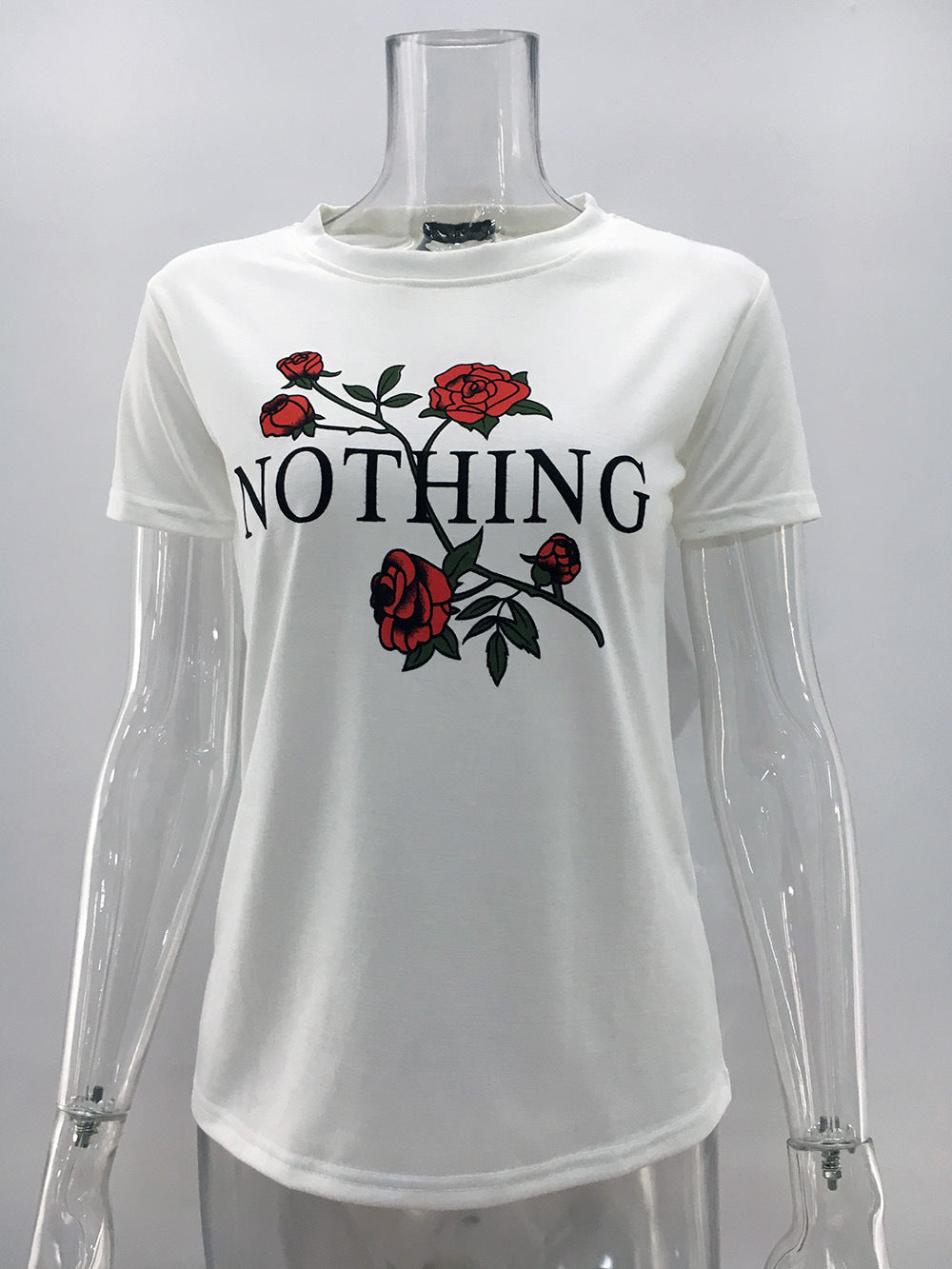 Women’s Summer Casual Cotton Loose Short Sleeve Blouse Top