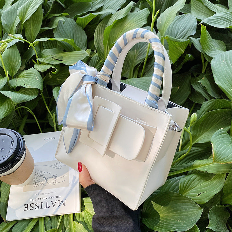 Sac bandoulière en PU Shang Baihuai pour femme - Couleur unie tendance