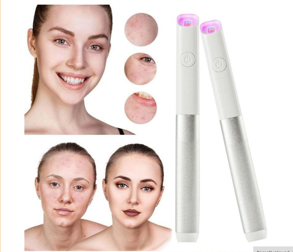 Household Acne Repair Beauty Instrument with Red & Blue Light