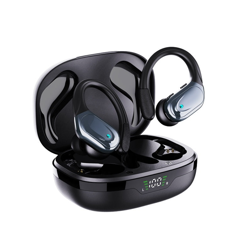 Wireless Ear-Mounted Sports Headphones with Noise Reduction & Smart Digital Technology