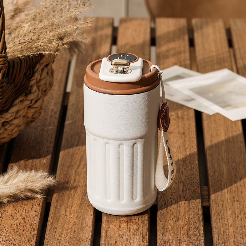 Smart Thermal Bottle 450ML with Temperature Display – Hot & Cold Insulated