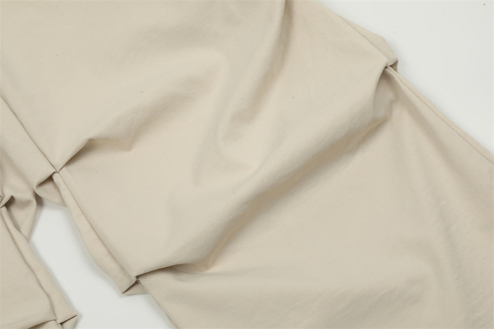 Salopette de sport plissée ample pour homme, modèle parachutiste
